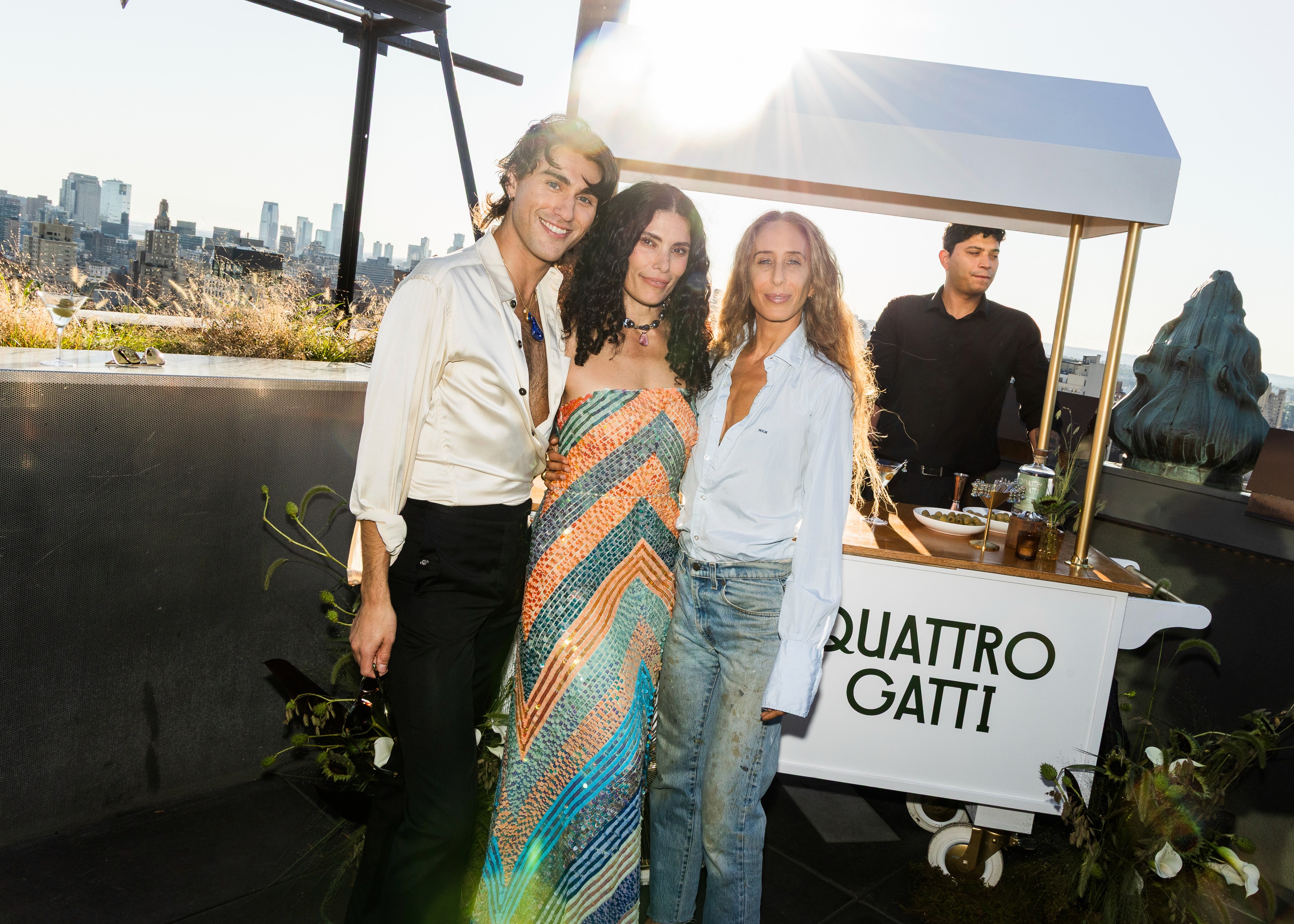 Presley Oldham and Chani Nicholas Celebrate SS27 with Quattro Gatti Gin was posted to the gallery